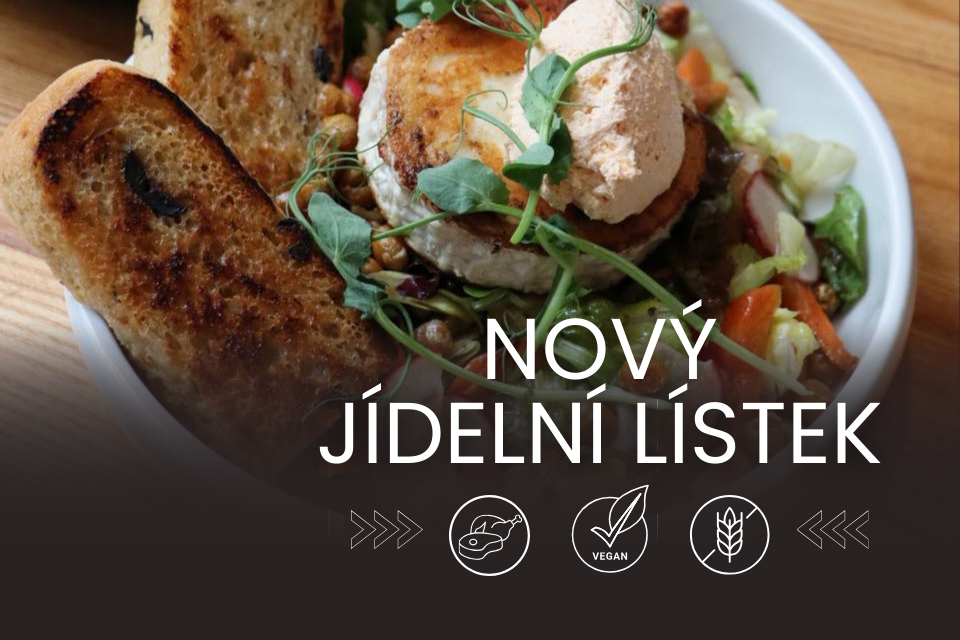 Restaurace Jedna báseň v Brně má nový jídelní lístek! Poctivé jídlo z čerstvých surovin pro každého – maso, zelenina i veganské dobroty.